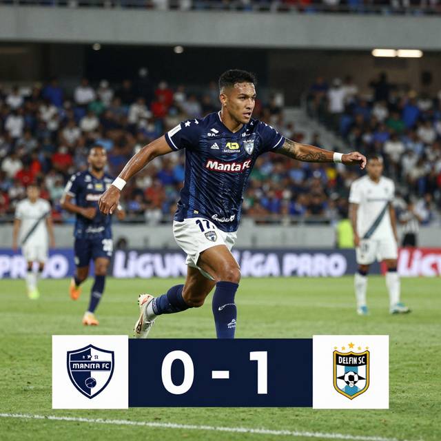 Manta FC 0-1 Delfin SC: Delfin SC giành ba điểm tại Liga Pro